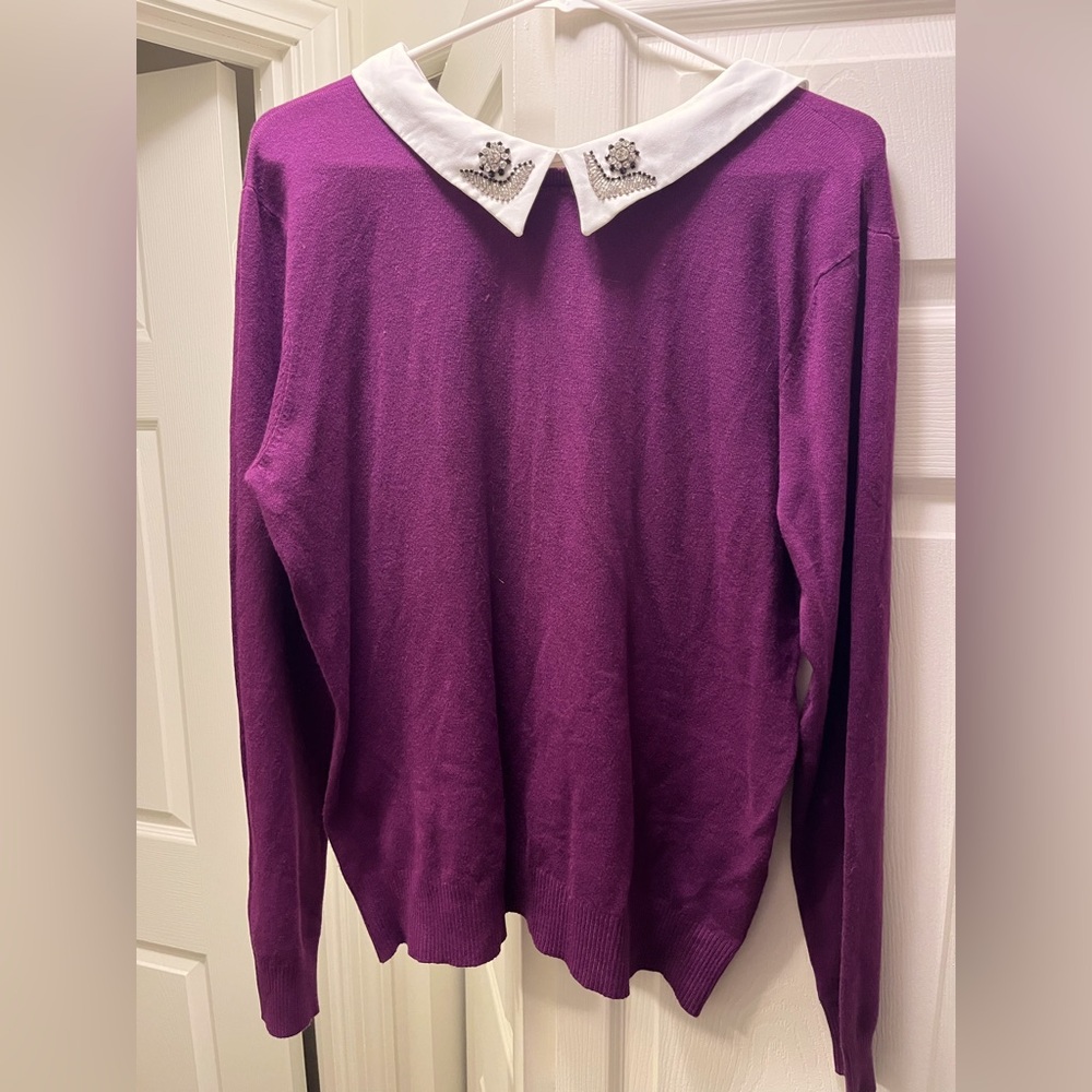 NWT Milano purple sweater
